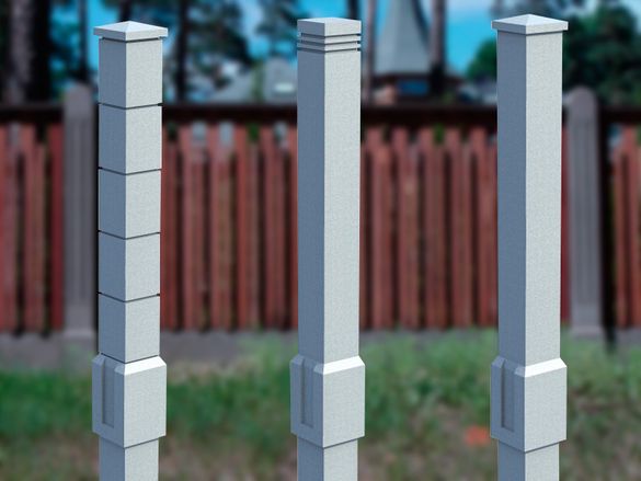 Купить столбы для забора из бетона раствор готовый цементный кладочный технические характеристики